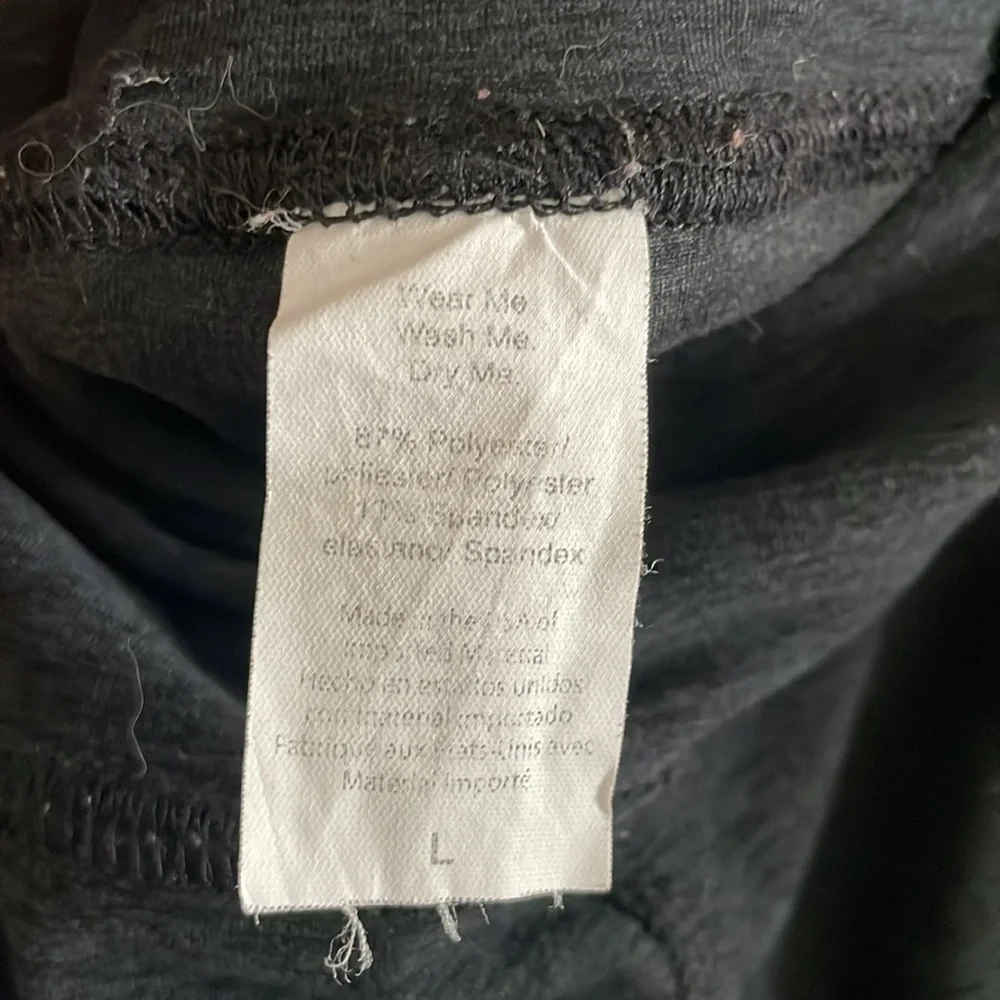 Beyond Yoga Spacedye Everyday‎ Pant Women’s Size Large Lounge Heathered Black
